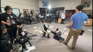 Behind the Scenes of the film 