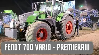 PREMIERA!!! Nowe ciągniki Fendt 700 Vario