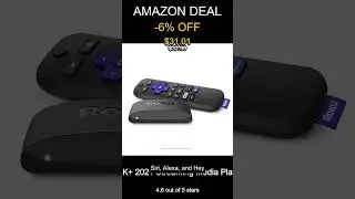 Experience Stunning 4K HDR Streaming with the Roku Express 4K Renewed Media Player