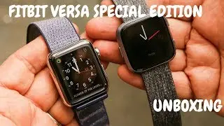 Fitbit versa Special Edition unboxing| How to setup new fitbit smartwatch