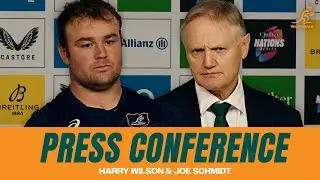 Послематчевая пресс-конференция Джо Шмидта и Гарри Уилсона | Wallabies против Англии