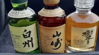 ミニボトルたくさん売ってた!　#見た人が得をするSNS #ウイスキー #ハンバーグとハイボールのお店 #山崎 #サントリー