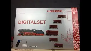 Fleischmann Premium z21 start set 931898 DB Heavy Iron ore Class 044 334-1 amazing set (D)+(E).