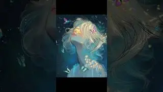 Fantasy artwork on infinite painter app