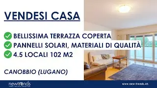 CANOBBIO, Lugano | VENDESI APPARTAMENTO 4.5 LOCALI CON TERRAZZA, POSIZIONE STRATEGICA, 102 m2