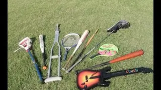 Which object will hit the ball the farthest?!