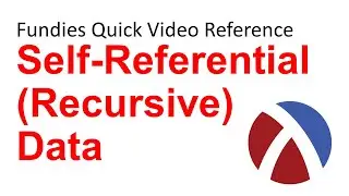 Self-Referential (Recursive Data) | Fundies Quick Video Reference