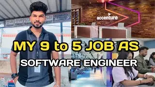 My 9 to 5 in Tech As Software Engineer at #accenture Hyderabad|Work From Office|OfficeTour|Software