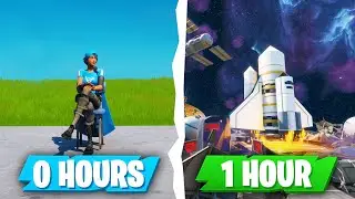 I gave 10 Fortnite players ONE HOUR to build me a SPACESHIP...