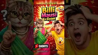 Funny Cat Gives 3 Life Lessons 😹 | Gyan Ki 3 Baatein #shorts #viralshorts