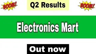 Electronics Mart Q2 Results 2026 | Electronics Mart Results Today|Electronics Mart Share Latest News