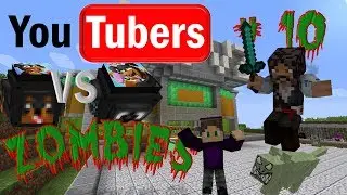 YouTubers vs Zombies | Man's Best Friend Battle | Baby Max and Donut the Dog