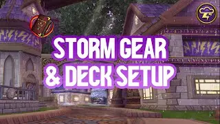 WIZARD101 LEGENDARY STORM (60) GEAR & DECK SETUP!