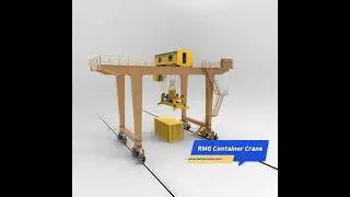 RMG Crane - Rail Mounted Gantry Crane for Container Handling - Rmg container Crane