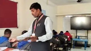 #Exam invigilator in class#