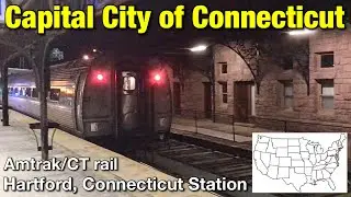 [ USA Station ] Amtrak/CT rail Hartford, Connecticut Station