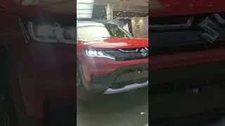 2022 Maruti Suzuki Brezza DRL Headlight At Night #shorts