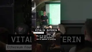 Why #privacy Now? // #vitalikbuterin #blockchain #tech #ethereum