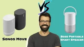 Smart Home Speakers Sonos Move VS Bose Portable Smart Speaker 2025 (Which Has Better Sound Quality)