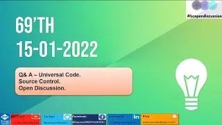 69'th #bcopendiscussion - Universal Code / Dev Ops.
