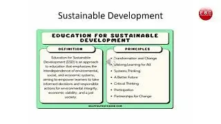 Role of School & Teachers in Environmental Conservation and Sustainable Development