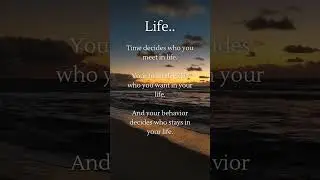 Time decides who you.. #shorts #healingquotes #reallove #quotesaboutlove #loveaffirmation #daily