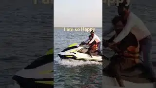 I am so happy boat ride ⛵⛵⛵