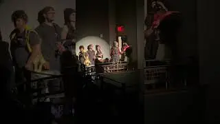 Avatar&rsquo;s Johannes Eckerstrom makes a balloon animal at the Roxian Theater 5-28-2023 Avatar Metal