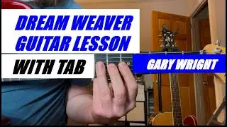 Dream Weaver by Gary Wright guitar lesson From his 3rd Studio Album The Dream Weaver Released 1975