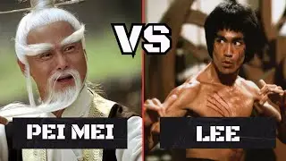 Bruce Lee vs Pei Mei: The Ultimate Kung Fu Master Showdown