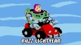 Toy Story Racer Gameplay | Game Boy Color [PIZZA BOY C PRO]