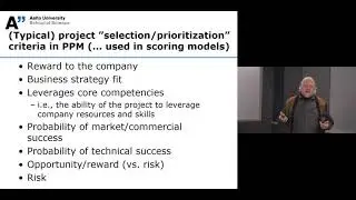9-2 The three PPM objectives and their managerial practices