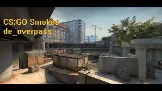 CS:GO smokes de_overpass B - Monster (for CT)