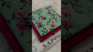 SAPPHIRE 2 piece lawn 2025 collection #shorts
