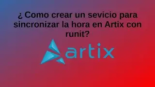 &iquest;Como crear un servicio sincronizar la hora en Artix linux con runit?
