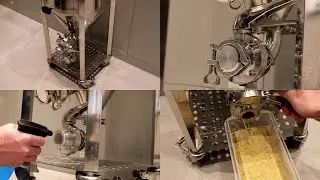SS Brewtech conical fermenter yeast dump. Easy! 65L/17G version with butterfly valves *4k*