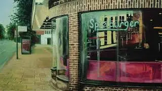 Acrylic Paintings Inspired by Edward Hopper. Odeon Buildings York. Image Analysis.
