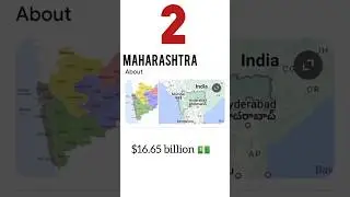 Top 5 States in India's export.  Q1 Fy 2024