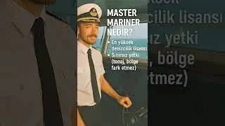 MASTER MARINER VE OCEANGOING MASTER ARASINDAKİ FARK? | #maritime #marine #deniz #denizcilik