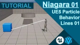 Drawing Lines 01 - UE5 Niagara Tutorial - 01
