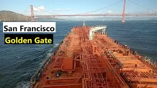Arrival at San Francisco  Pilot Station  - Ocean Swell