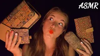 ASMR s korkov&yacute;mi předměty 📔 | relaxačn&iacute; video s př&iacute;jemn&yacute;mi zvuky korku a &scaron;ept&aacute;n&iacute;m | ASMR CZ
