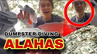 DUMPSTER DIVING ALAHAS NAKUHA KO | Inday roning