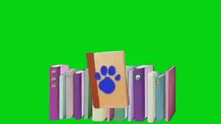 Blue's Clues (S1 E2) &mdash; A Clue on a Book (Green Screen Test Video; REMAKE)
