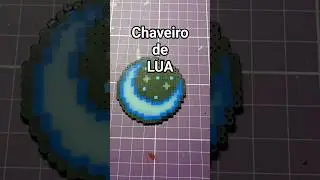 Fazendo um #chaveiro de #lua #art #pixelart #moon #diy #art #facavocemesmo #artesanato #ceu #sky