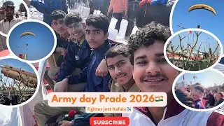 Army day Prade 2026 🇮🇳 in jaipur // Fighter jett Rafale✈️