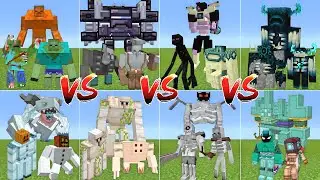 BOSSES ALLIANCE TOURNAMENT - MINECRAFT MOB BATTLE