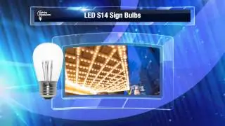 S14 LED Sign Bulbs from LightingSupply.com