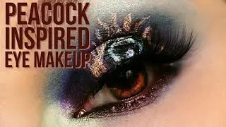 peacock inspired | eyemakeup | tutorial | morphe35b palatte