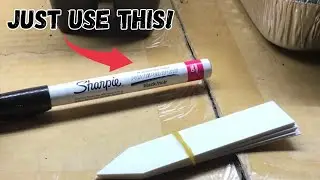 The EASIEST Way To Avoid Faded Plant Labels